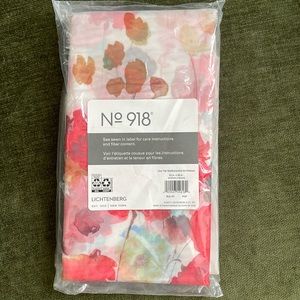 LICHTENBERG No 918 Solid One Tier Set Curtain 54"x36"